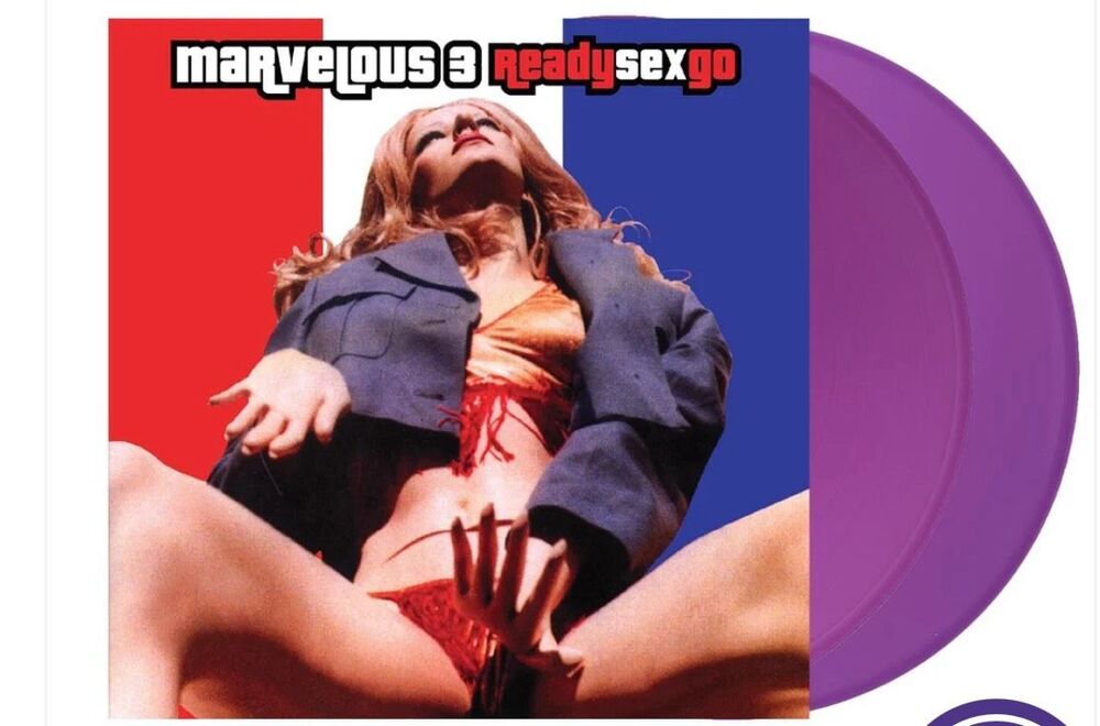 Marvelous 3 ReadySexGo Vinyl Record 2 LP Purple New Sealed Real Gone Music 2023